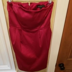 Red Cocktail Dress with POCKETS